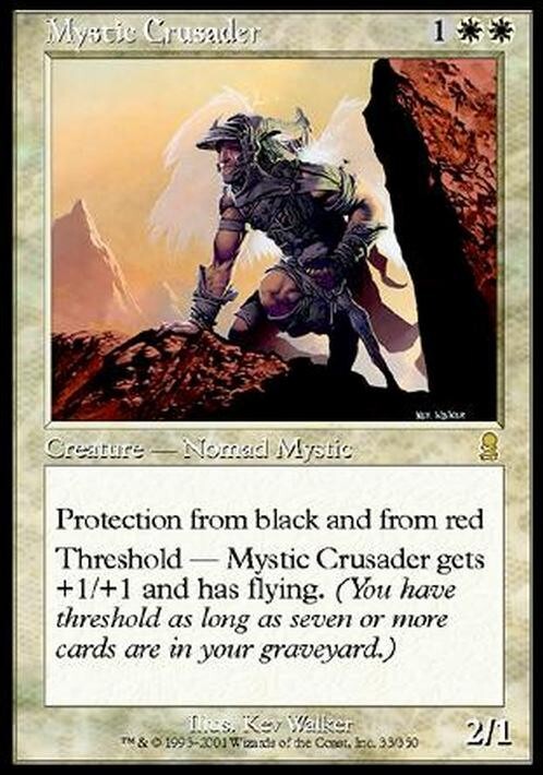 Mystic Crusader ~ Odyssey [ Excellent ] [ Magic MTG ] - London Magic Traders Ltd