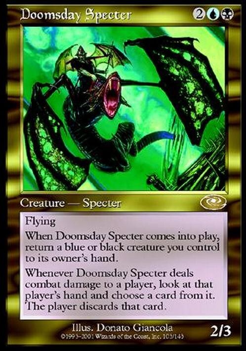 Doomsday Specter ~ Planeshift [ Excellent ] [ Magic MTG ]