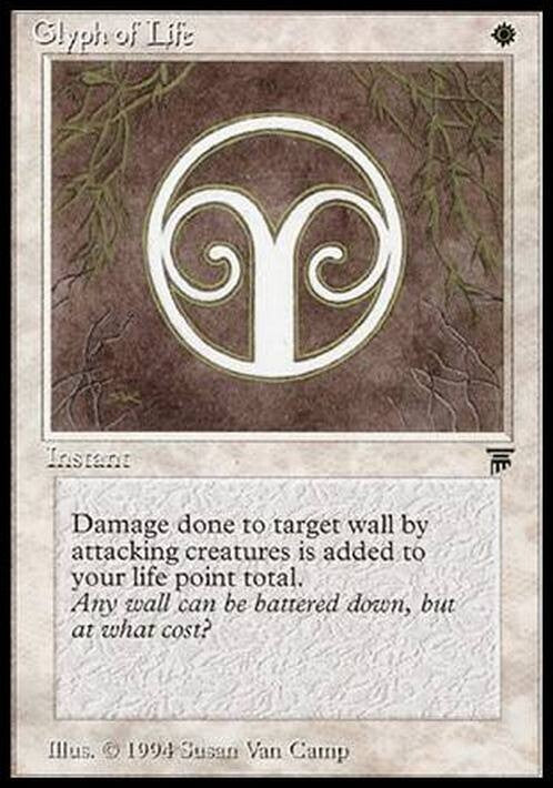 Glyph of Life ~ Legends [ Excellent ] [ Magic MTG ]