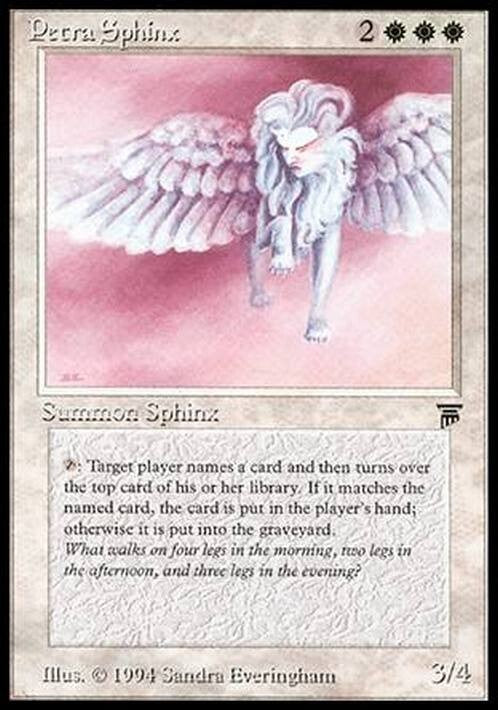 Petra Sphinx ~ Legends [ NearMint/Excellent+ ] [ Magic MTG ] - London Magic Traders Ltd