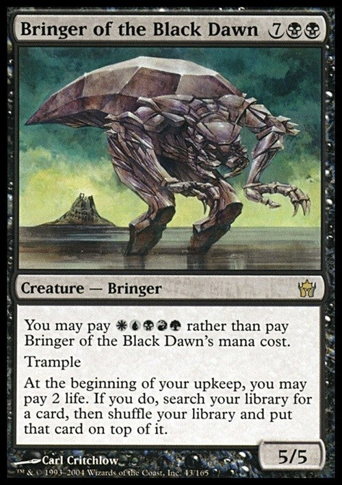 Bringer of the Black Dawn ~ Fifth Dawn [ Excellent ] [ Magic MTG ]