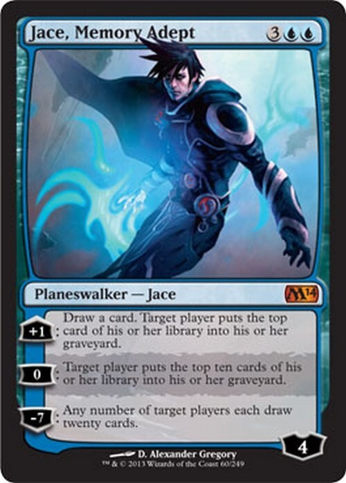 Jace, Memory Adept ~ Magic 2014 [ Excellent ] [ Magic MTG ]