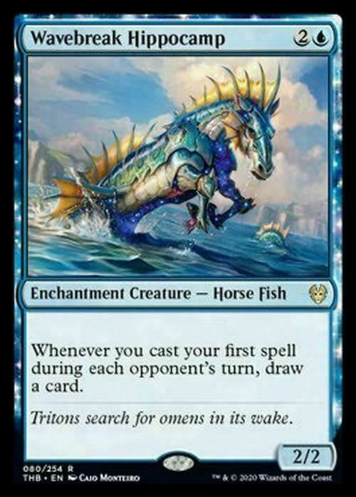 Wavebreak Hippocamp ~ Theros Beyond Death [ Excellent ] [ Magic MTG ]