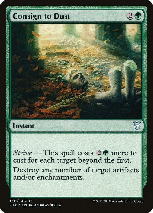 Consign to Dust ~ Commander 2018 [ Excellent ] [ Magic MTG ] - London Magic Traders Ltd