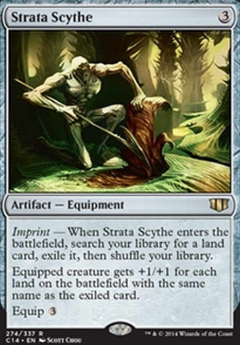 Strata Scythe ~ Commander 2014 [ Excellent ] [ Magic MTG ]