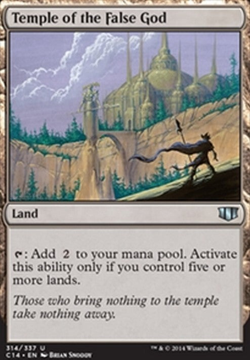 Temple of the False God ~ Commander 2014 [ Excellent ] [ Magic MTG ]