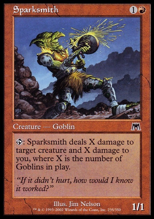 Sparksmith ~ Onslaught [ PLAYED ] [ Magic MTG ]