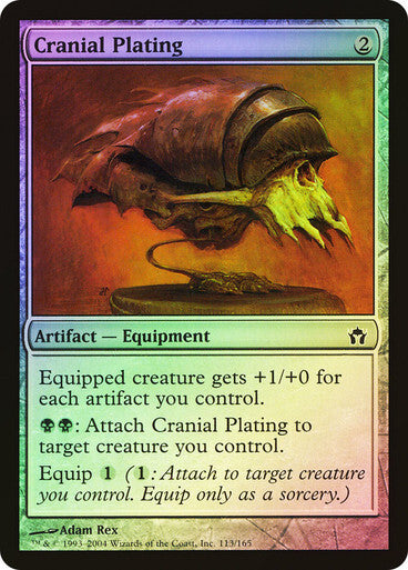 FOIL Cranial Plating ~ Fifth Dawn [ Excellent ] [ Magic MTG ]