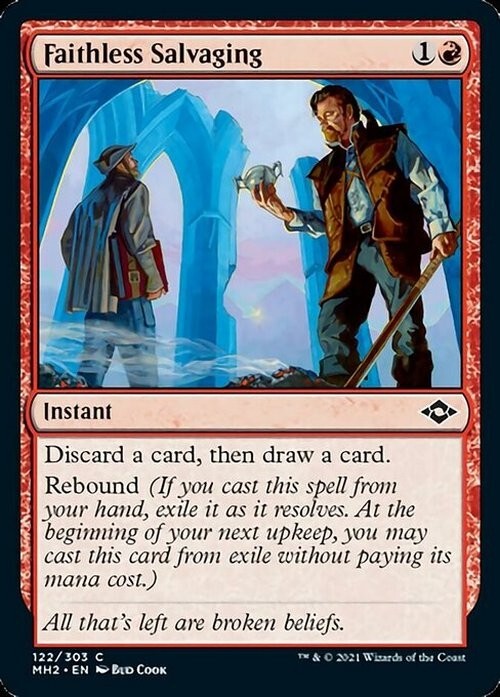 Faithless Salvaging ~ Modern Horizons 2 [ NearMint ] [ Magic MTG ]