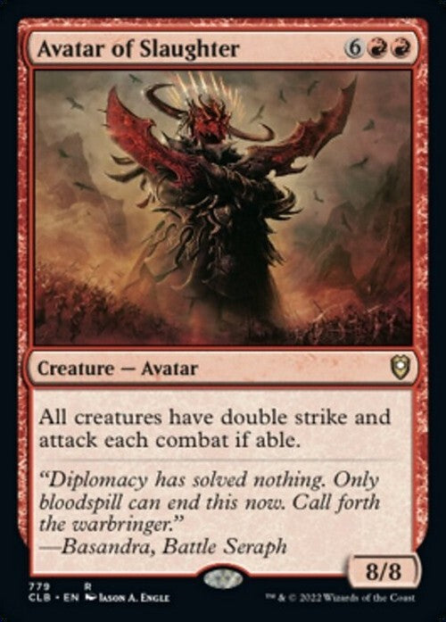 Avatar of Slaughter ~ Commander Legends 2 [ NM ] [ MTG ]