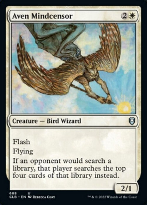 Aven Mindcensor ~ Commander Legends 2 [ NM ] [ MTG ]