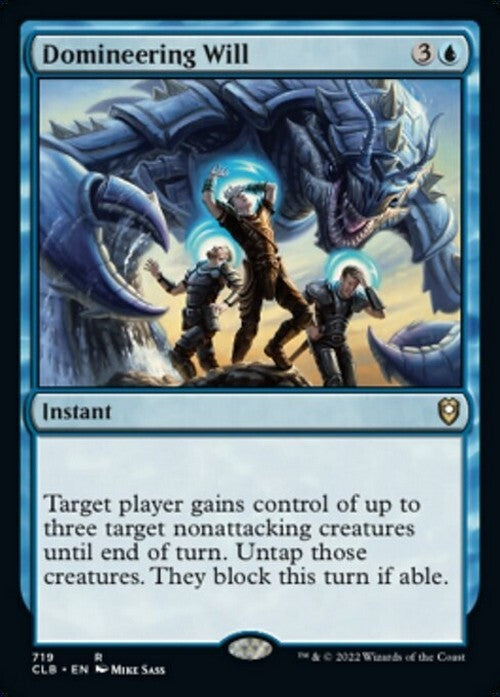 Domineering Will ~ Commander Legends 2 [ NM ] [ MTG ]