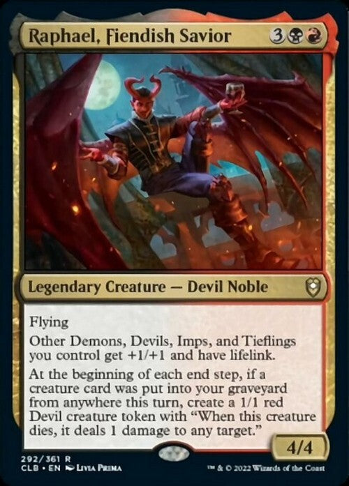 Raphael, Fiendish Savior ~ Commander Legends 2 [ NM ] [ MTG ]