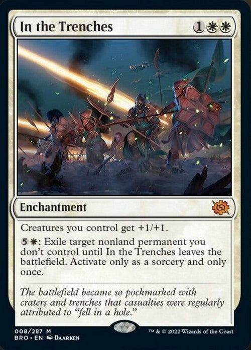 In the Trenches ~ The Brothers' War [ NearMint ] [ Magic MTG ]