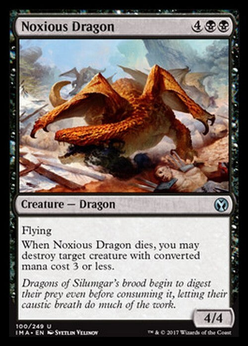 Noxious Dragon ~ Iconic Masters [ NearMint ] [ Magic MTG ]