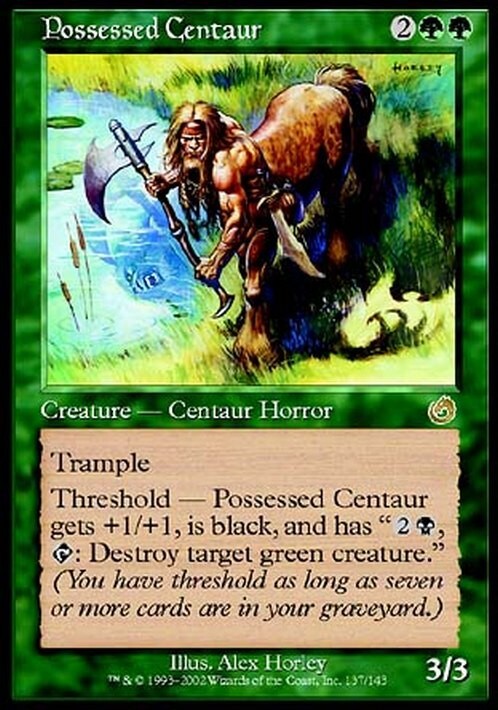 Possessed Centaur ~ Torment [ PLAYED ] [ Magic MTG ]