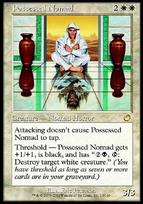 Possessed Nomad ~ Torment [ Excellent ] [ Magic MTG ]