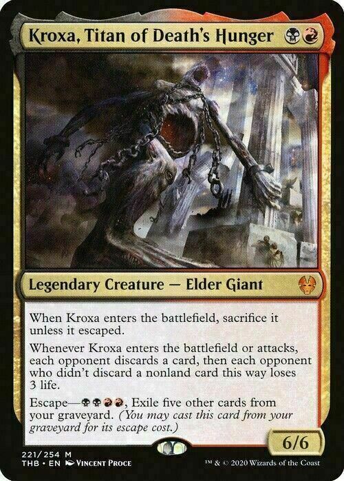 Kroxa, Titan of Death's Hunger ~ Theros Beyond Death [ NearMint ] [ Magic MTG ]