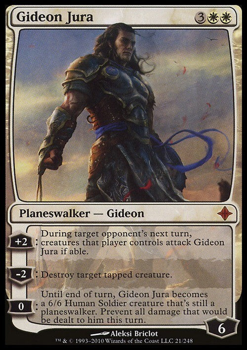 Gideon Jura ~ Rise of the Eldrazi [ Excellent ] [ Magic MTG ]