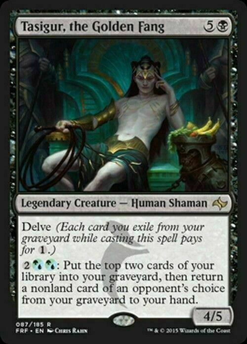 Tasigur, the Golden Fang ~ Fate Reforged [ Excellent ] [ Magic MTG ] - London Magic Traders Ltd