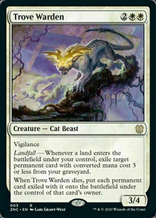 Trove Warden ~ Commander: Zendikar Rising [ NearMint ] [ Magic MTG ]