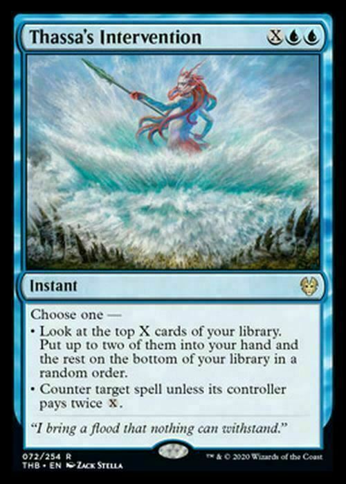Thassa's Intervention ~ Theros Beyond Death [ NearMint ] [ Magic MTG ]