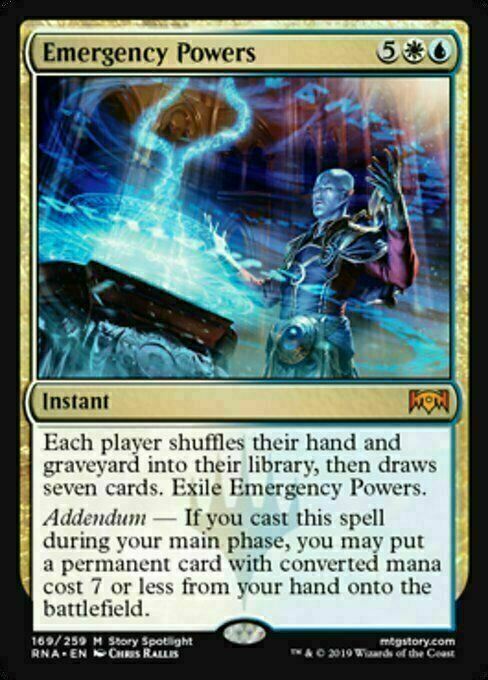 Emergency Powers ~ Ravnica Allegiance [ NearMint ] [ Magic MTG ]