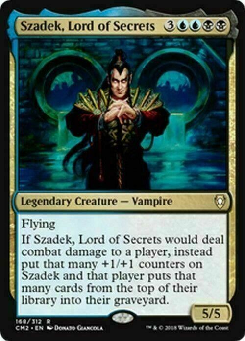 Szadek, Lord of Secrets ~ Commander Anthology 2 [ Excellent ] [ Magic MTG ] - London Magic Traders Ltd
