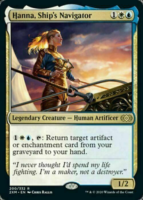 Hanna, Ship's Navigator ~ Double Masters [ NearMint ] [ Magic MTG ]