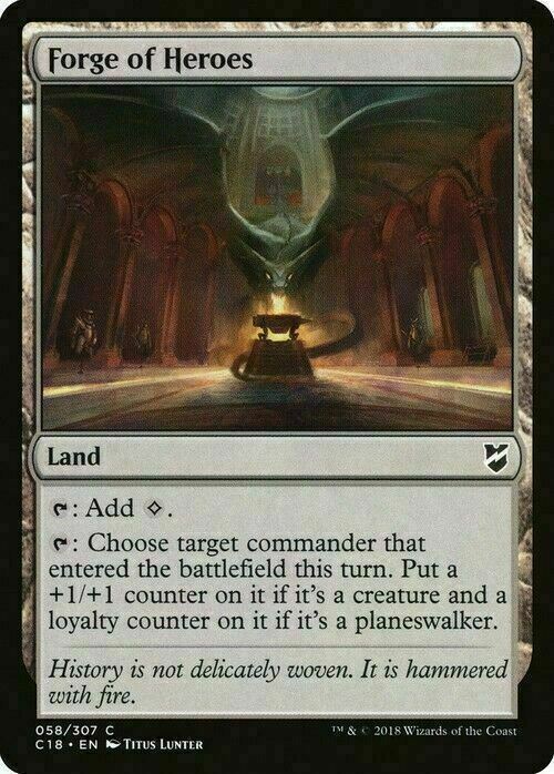Forge of Heroes ~ Commander 2018 [ NearMint ] [ Magic MTG ]