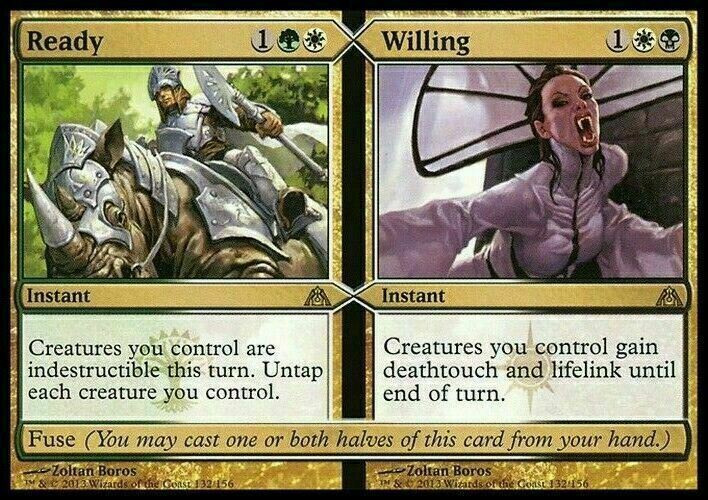 Ready // Willing ~ Dragon's Maze [ Excellent+ ] [ Magic MTG ]