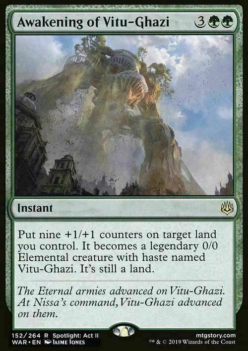 Awakening of Vitu-Ghazi ~ War of the Spark [ NearMint ] [ Magic MTG ]