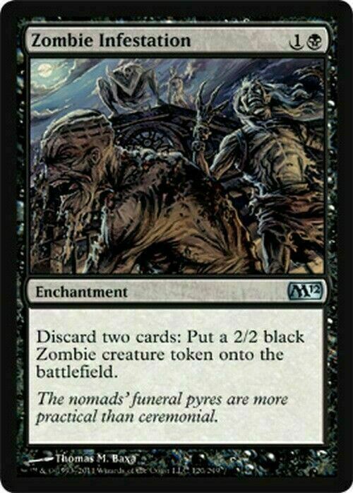 Zombie Infestation ~ Magic 2012 [ Excellent ] [ Magic MTG ]