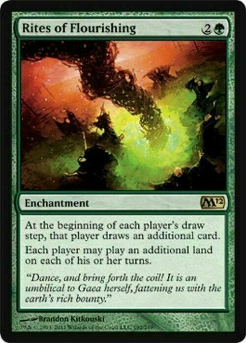 Rites of Flourishing ~ Magic 2012 [ Excellent ] [ Magic MTG ]