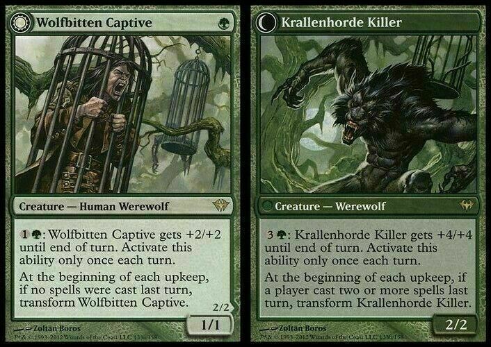 Wolfbitten Captive ~ Dark Ascension [ Excellent ] [ Magic MTG ]