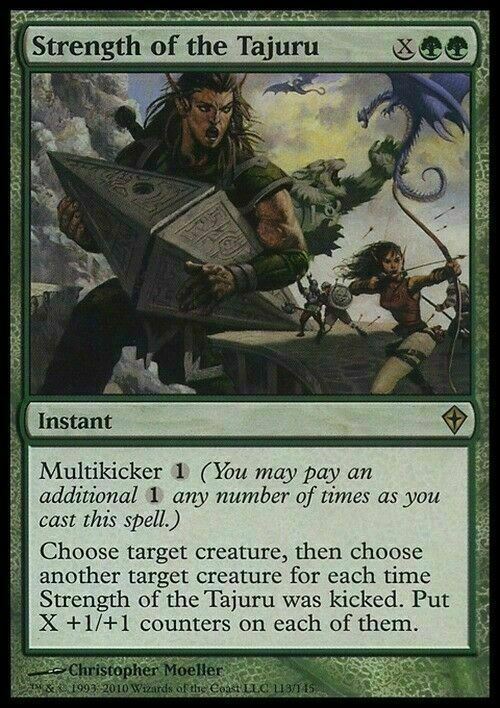 Strength of the Tajuru ~ Worldwake [ Excellent ] [ Magic MTG ]