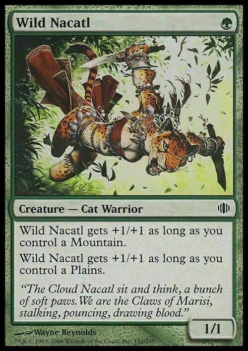 Wild Nacatl ~ Shards of Alara [ Excellent ] [ Magic MTG ]
