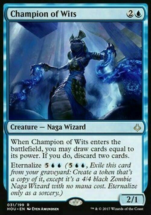 Champion of Wits ~ Hour of Devastation [ Excellent+ ] [ Magic MTG ] - London Magic Traders Ltd