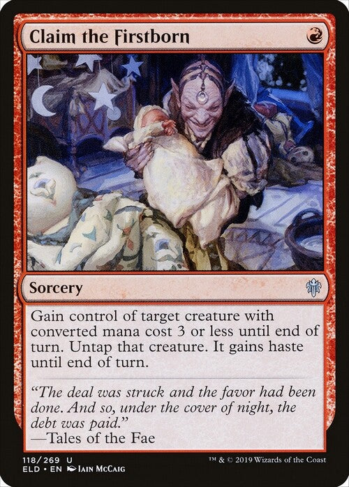 Claim the Firstborn ~ Throne of Eldraine [ NearMint ] [ Magic MTG ]