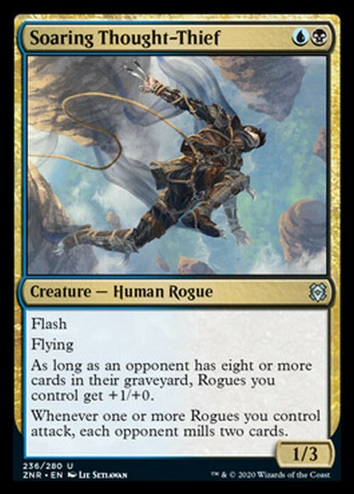 Soaring Thought-Thief ~ Zendikar Rising [ Excellent ] [ MTG ]