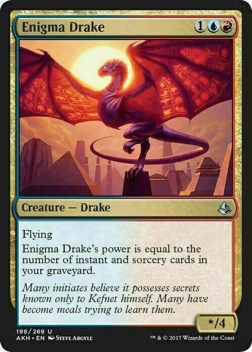 Enigma Drake ~ Amonkhet [ Excellent ] [ Magic MTG ] - London Magic Traders Ltd