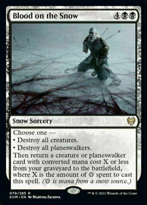 Blood on the Snow ~ Kaldheim [ NearMint ] [ Magic MTG ] - London Magic Traders Ltd