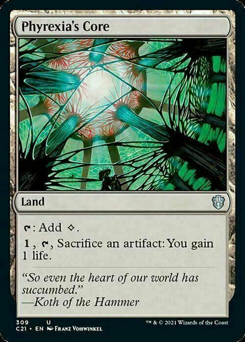 Phyrexia's Core ~ Commander: Strixhaven [ NearMint ] [ Magic ]