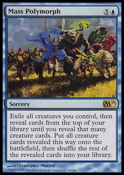 Mass Polymorph ~ Magic 2011 [ NearMint ] [ Magic MTG ]