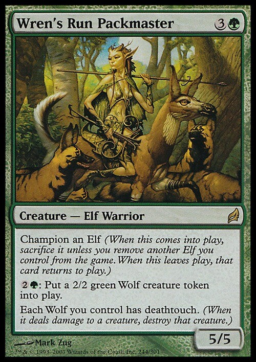 Wren's Run Packmaster ~ Lorwyn [ PLAYED ] [ Magic MTG ]