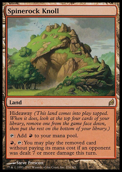 Spinerock Knoll ~ Lorwyn [ PLAYED ] [ Magic MTG ]