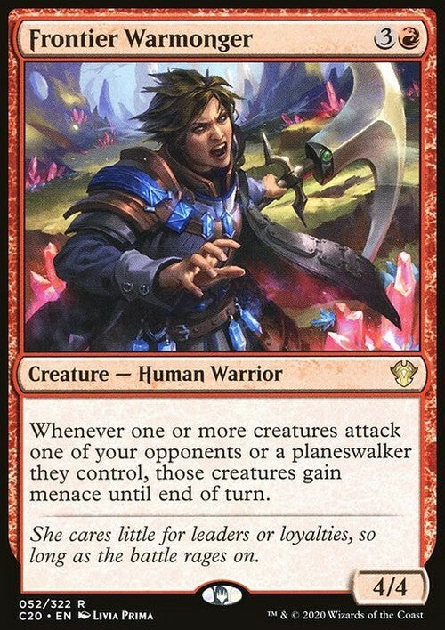 Frontier Warmonger ~ Commander: Ikoria [ NearMint ] [ Magic MTG ]