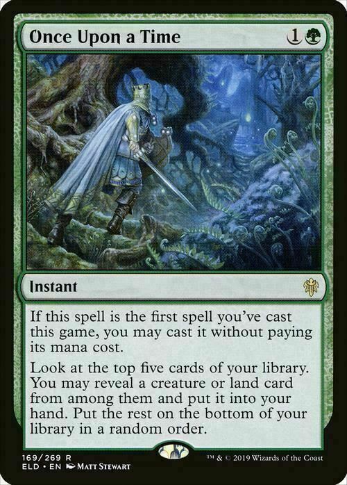 Once Upon a Time ~ Throne of Eldraine [ NearMint ] [ Magic MTG ] - London Magic Traders Ltd