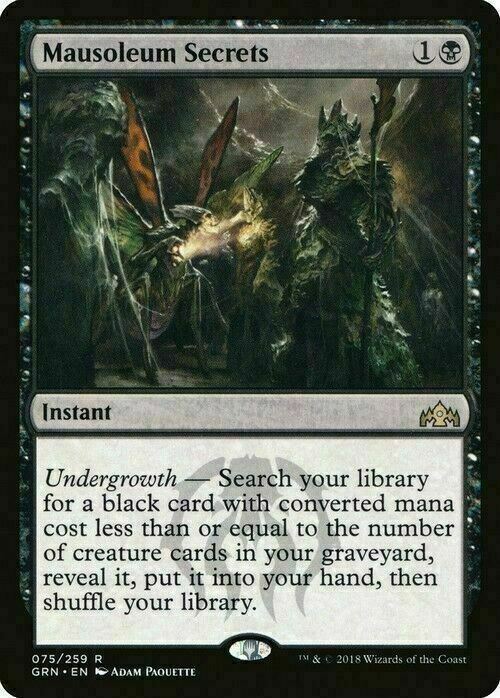 Mausoleum Secrets ~ Guilds of Ravnica [ NearMint ] [ Magic MTG ]