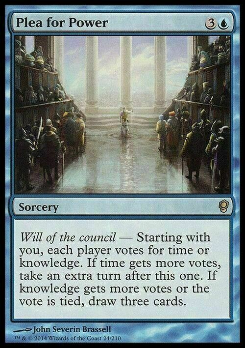 Plea for Power ~ Conspiracy 1 [ NearMint ] [ Magic MTG ]
